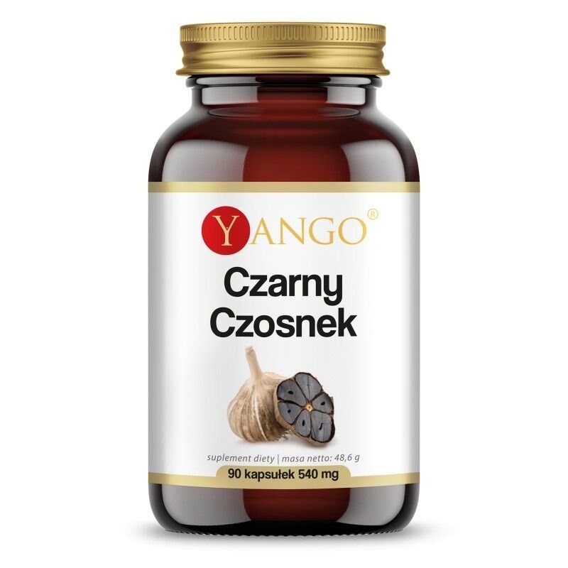 YANGO Must küüslauk – ekstrakt (90 kapslit) – Viking Supplements