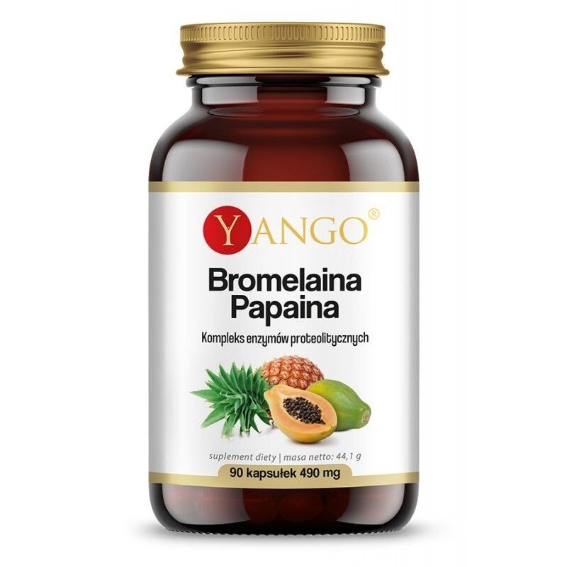 YANGO Bromelain + Papain (90 kapslit) – Viking Supplements