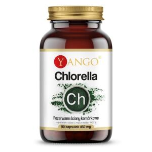 YANGO Chlorellia – purustatud rakuseinad (90 kapslit) – Viking Supplements