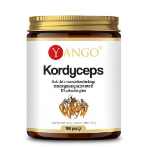YANGO Cordyceps’i ekstrakt – 10% polüsahhariidid (50 g) – Viking Supplements