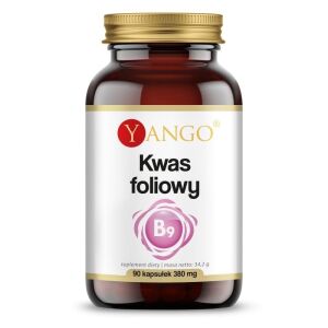YANGO Foolhape – B9-vitamiin (90 kapslit) – Viking Supplements