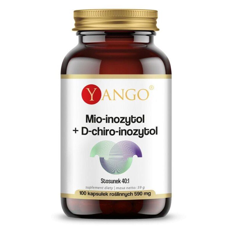 YANGO Myo-inositool + D-chiro-inositool (100 kapslit) – Viking Supplements