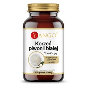 YANGO Valge pioni juur – 5% paeniflorin (90 kapslit) – Viking Supplements